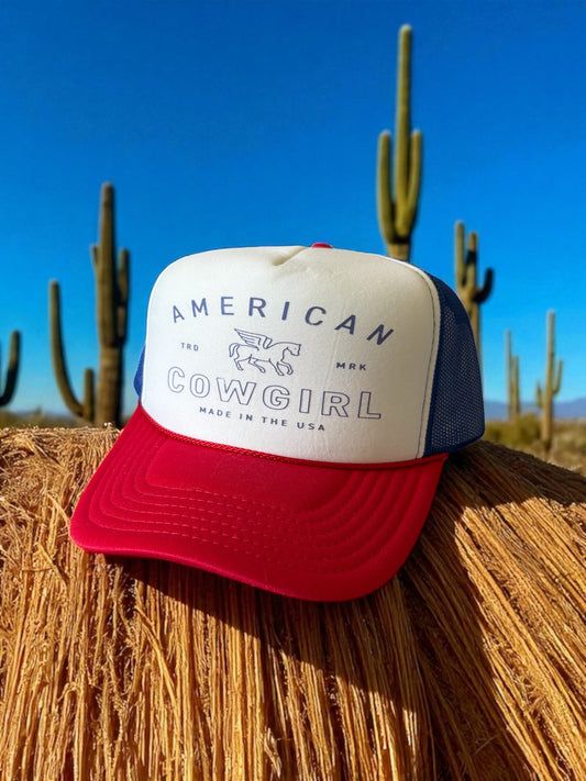 American Girl Trucker Hat