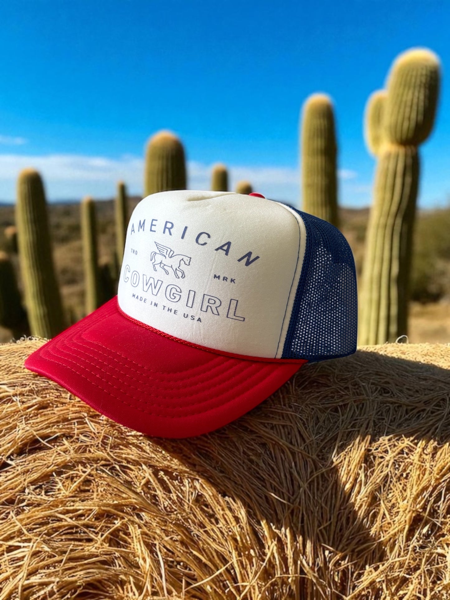 American Girl Trucker Hat
