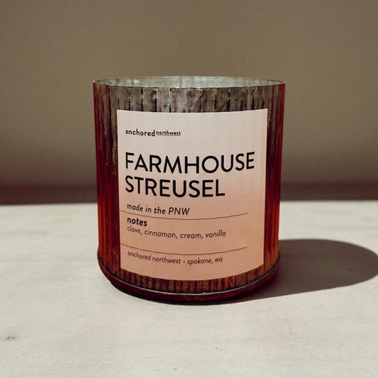 Farmhouse Streusel Woodwick Candle