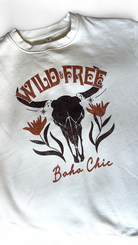 Wild & Free Crewneck Sweatshirt