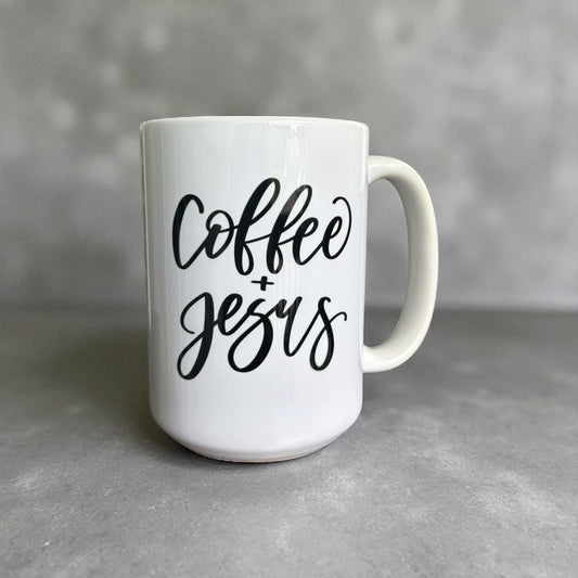 Coffee + Jesus Mug