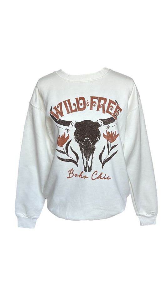 Wild & Free Crewneck Sweatshirt
