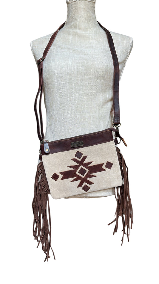 Aztec Print Crossbody Purse